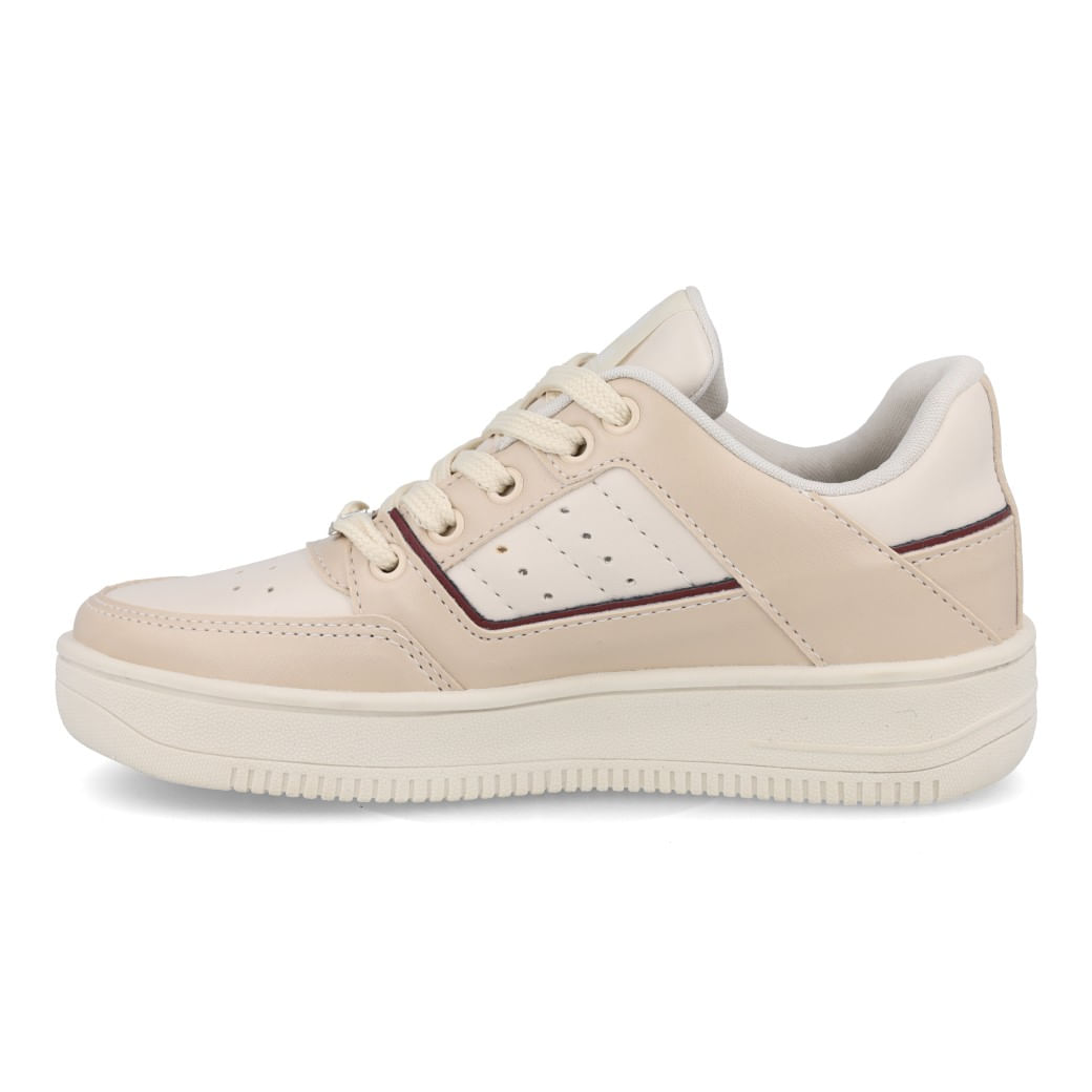 Ollie Tenis BLISS-458 Bege Marsala Sint_5__